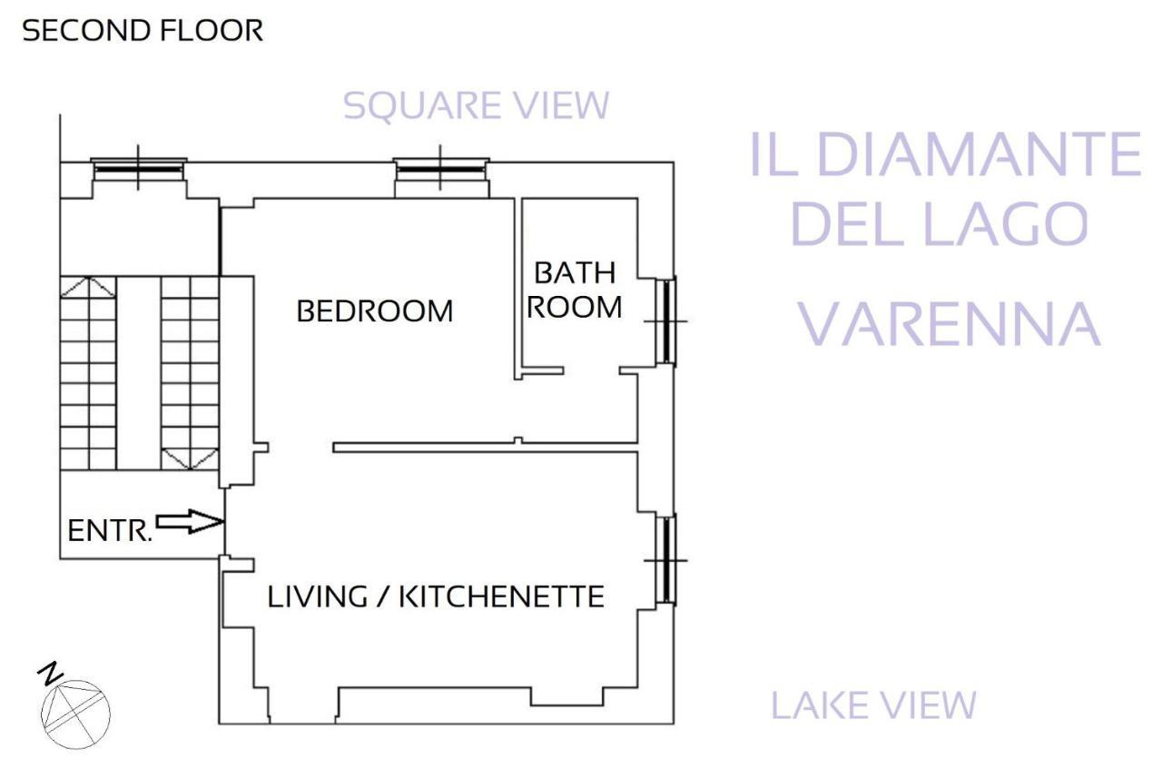 Il Diamante Del Lago Varenna Exteriér fotografie