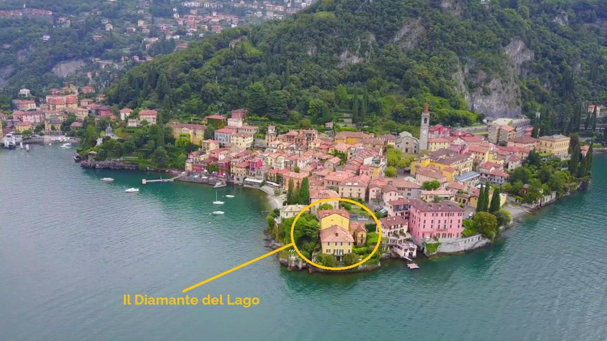 Apartmán Il Diamante Del Lago Varenna Exteriér fotografie